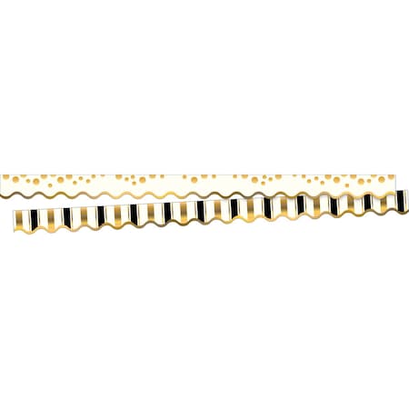 Barker Creek Gold Coins Double-Sided Scalloped Border, 13/set, PK13 903